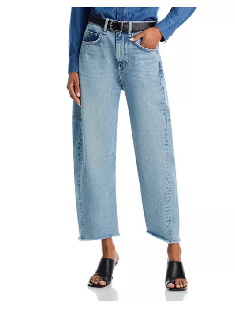 Rag & Bone | Charlie High Rise Ankle Barrel Leg Jeans In Lou Size 29